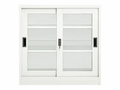 Armario con puerta corredera acero 90x40x90 cm^vidaxl Best
