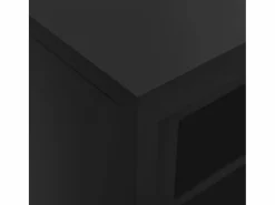 vidaxl Armario Oficina|Armario con puerta corredera acero antracita 90x40x90 cm