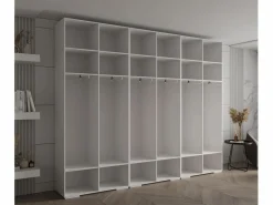 Abiks Möbel Armario con puertas batientes Inova 1 236,7/300/47 Gris / Dorado Best