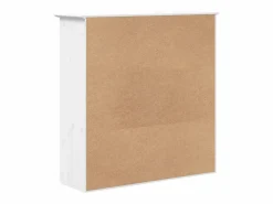 Clicnbuy Aparador|Armario con puertas de vidrio BODO madera maciza pino