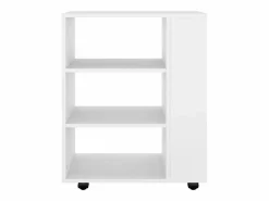 vidaxl Cajonera De Escritorio|Armario con ruedas de madera contrachapada 60x35x75 cm