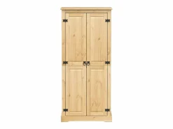 vidaxl Armario|Armario Corona madera maciza de pino 76x50x170 cm