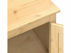 vidaxl Armario|Armario Corona madera maciza de pino 76x50x170 cm
