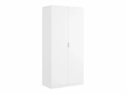 Vente-unique Armario de 2 puertas L81 cm en color - LISTOWEL Blanco Online