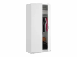 Vente-unique Armario de 2 puertas L81 cm en color - LISTOWEL Blanco Online