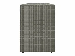 Armario de almacenaje de jardín ratán PE 198x55,5x80 cm^vidaxl Discount