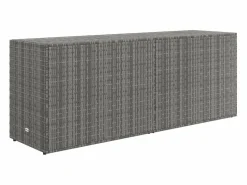 Armario de almacenaje de jardín ratán PE 198x55,5x80 cm^vidaxl Discount