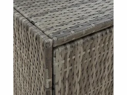 Armario de almacenaje de jardín ratán PE 100x55,5x80 cm^vidaxl Clearance