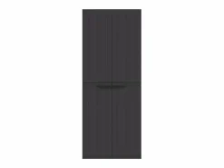Armario de almacenaje exterior PP 65x37x165 cm ES119746^ Hot