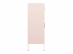 vidaxl Armario de almacenamiento acero 80x35x101,5 cm Rosa Online