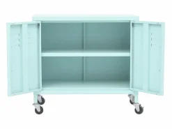 Armario de almacenamiento acero menta 60x35x56 cm^vidaxl Hot