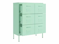 Armario de almacenamiento acero mint 80x35x101,5 cm^vidaxl Discount