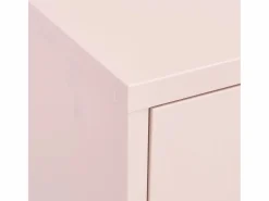 vidaxl Armario de almacenamiento acero 80x35x101,5 cm Rosa Sale