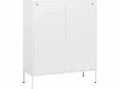 Armario de almacenamiento acero 80x35x101,5 cm ES111606^ Hot
