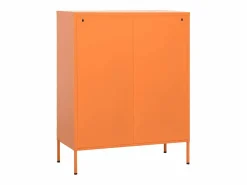 vidaxl Cajonera De Escritorio|Armario de almacenamiento acero 80x35x101,5 cm