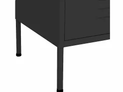 vidaxl Cajonera De Escritorio|Armario de almacenamiento acero 80x35x101,5 cm