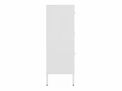 vidaxl Cajonera De Escritorio|Armario de almacenamiento acero 80x35x101,5 cm