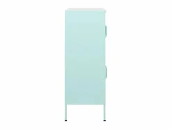 Armario de almacenamiento acero verde mint 80x35x101,5 cm ES232633^ Online
