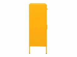 Armario de almacenamiento acero mostaza 80x35x101,5 cm^vidaxl Hot