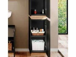 Vicco Armario de baño antracita 33x35x197.5 gloria Gris antracita Best