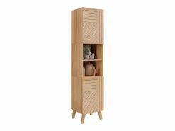 Armario de baño bambú 40x36x177 lucie^Vicco