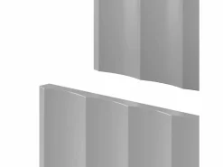 Mueble De Lavabo|Armario de baño para lavabo de 80 cm con frentes acanalados Arcos