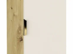 Columna De Baño|Armario de baño Columna alta 120 cm 1 puerta Cachemira / Nogal