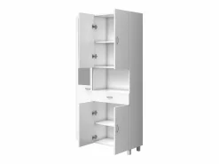 Vente-unique Armario de baño con espejo , 89 cm, MINELA Blanco Outlet