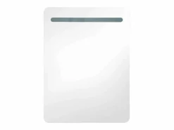 vidaxl Mueble De Pared Para Baño|Armario de baño con espejo LED brillante 60x11x80 cm