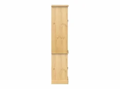 vidaxl Estantería Sobre Inodoro|Armario de baño «Corona» madera maciza de pino 50x40x185 cm