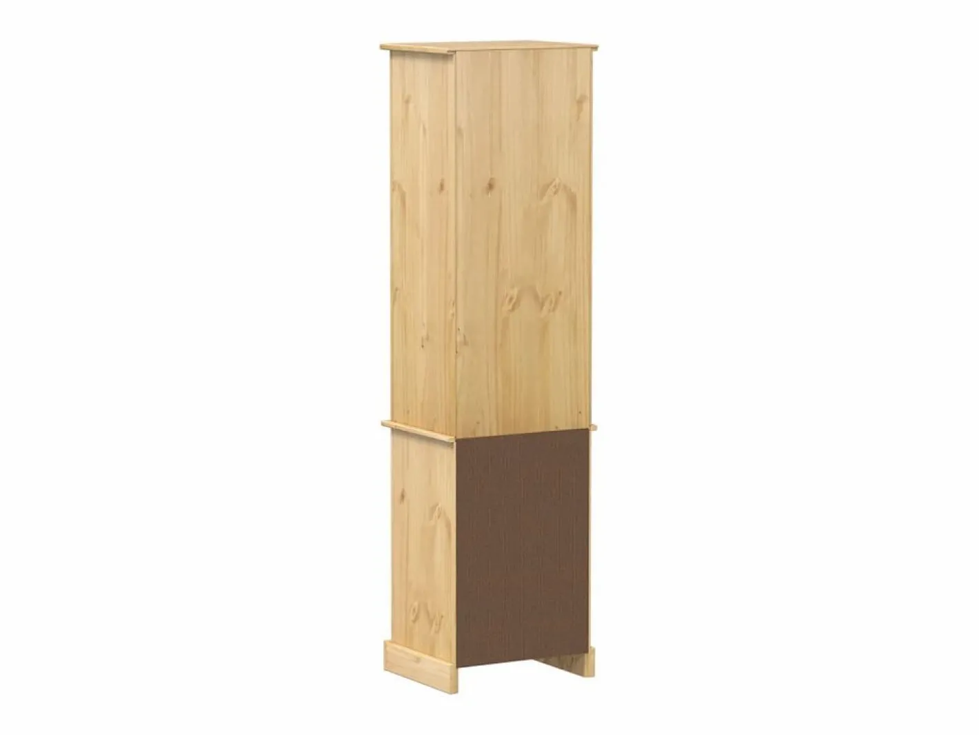 vidaxl Estantería Sobre Inodoro|Armario de baño «Corona» madera maciza de pino 50x40x185 cm