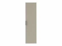 Petits-Meubles Armario de baño de cachemira, columna alta, 1 puerta, Pile Beige New