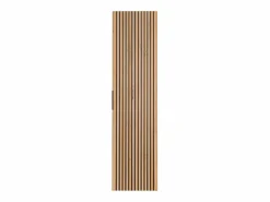Armario de baño flotante natural claro y negro, 140 cm, MADELA^Vente-unique Best