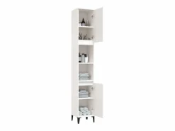 vidaxl Armario de baño madera contrachapada 30x30x190 cm Blanco Hot