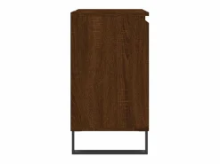Armario de baño madera de ingeniería marrón roble 58x33x60 cm^vidaxl Hot
