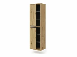 Vicco Columna De Baño|Armario de baño roble artesanal 50x33x170 viola