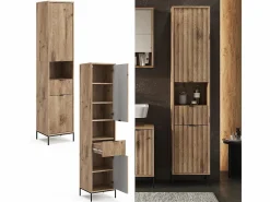 Vicco Columna De Baño|Armario de baño roble vikingo 40x35x190 eliza