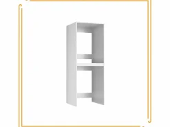 Armario de baño sobre lavadora y secadora, columna de estantería para electrodomésticos en color . Blanco Hot