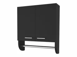 Mueble De Pared Para Baño|Armario de baño, wengué