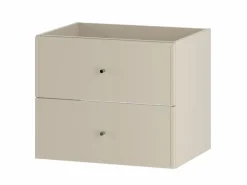 Armario de cachemira para lavabo 60 cm, 2 cajones Marco^ Clearance