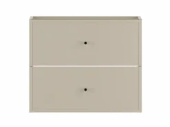 Armario de cachemira para lavabo 60 cm, 2 cajones Marco^ Clearance
