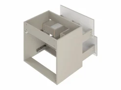 Armario de cachemira para lavabo 60 cm, 2 cajones Marco^ Clearance