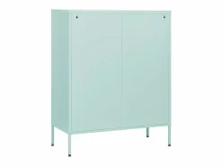 Armario de cajones de acero verde mint 80x35x101,5 cm^vidaxl New