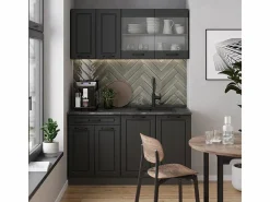 Vicco Armario de cocina para techo inclinado antracita casa de campo 60x46x81.6 r-line Gris antracita Discount