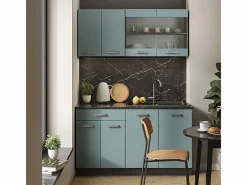 Armario de cocina para techo inclinado gris ado 210x46x81.6 r-line^Vicco Discount