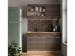 Vicco Armario Para Buhardilla|Armario de cocina para techo inclinado gris noble 60x46x81.6 r-line