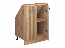 Vicco Armario de cocina para techo inclinado roble artesanal 60x46x81.6 r-line Color natural claro Clearance