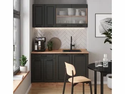 Vicco Armario de cocina para techo inclinado antracita casa de campo 60x46x81.6 r-line Gris antracita Sale