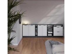 Armario de cocina para techo inclinado blanco casa de campo 80x46x81.6 r-line^Vicco Sale
