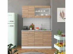 Vicco Armario Para Buhardilla|Armario de cocina para techo inclinado sonoma 80x46x81.6 r-line